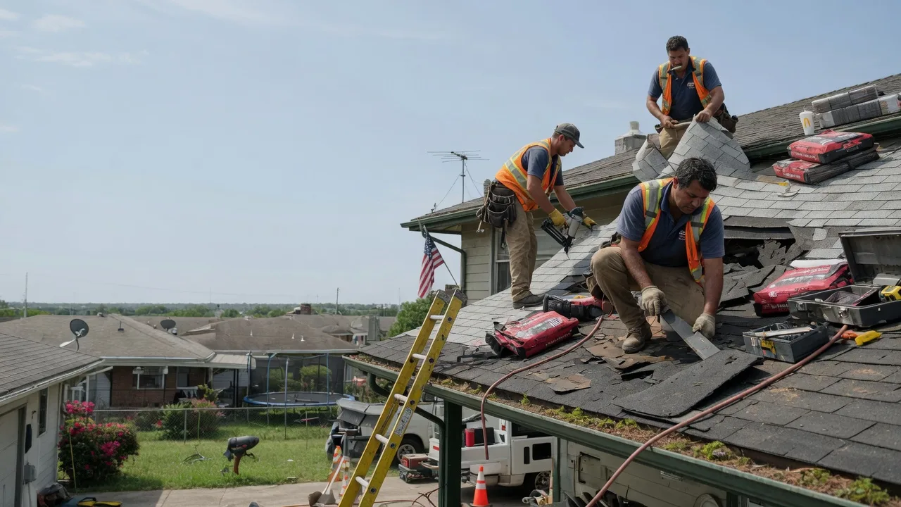 Roof Repair in Cushing, OK near me